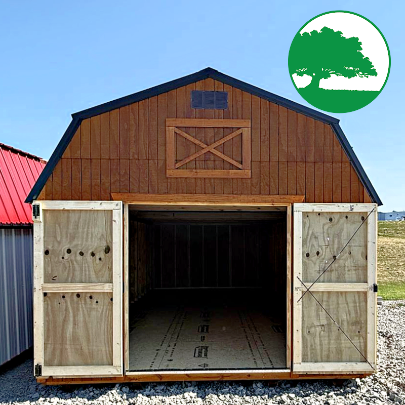 12' x 24' Treated "Lofted Barn"