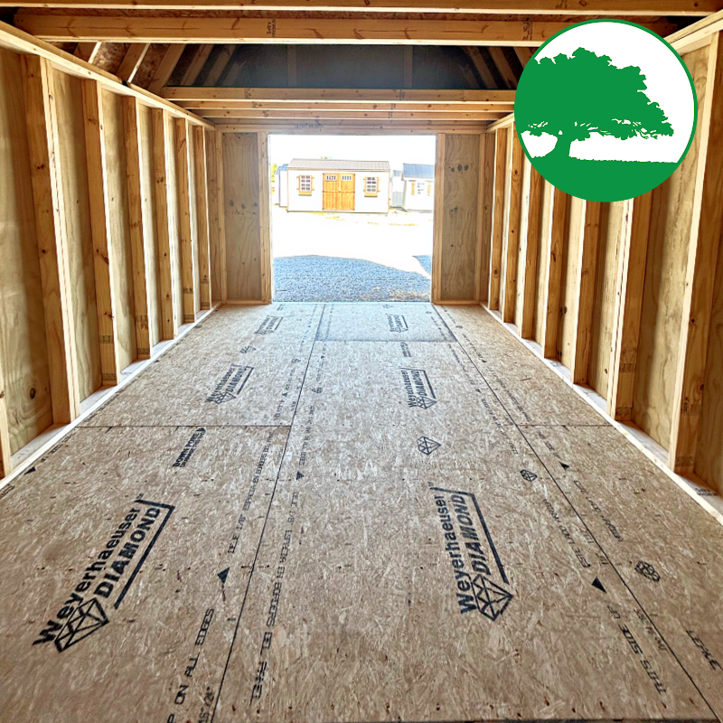 10' x 16' Treated "Lofted Barn"