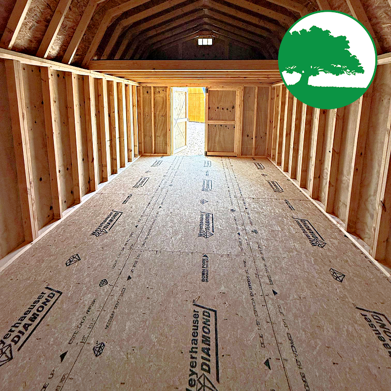 12' x 24' Treated "Lofted Barn"