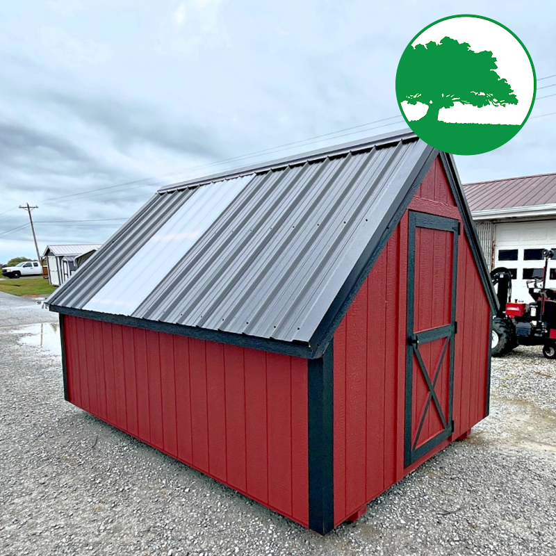 8' x 12' Painted "Chicken Coop"