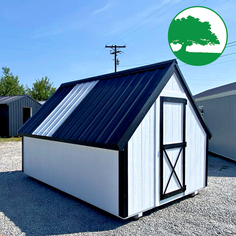 *SOLD*8' x 12' Painted "Chicken Coop"