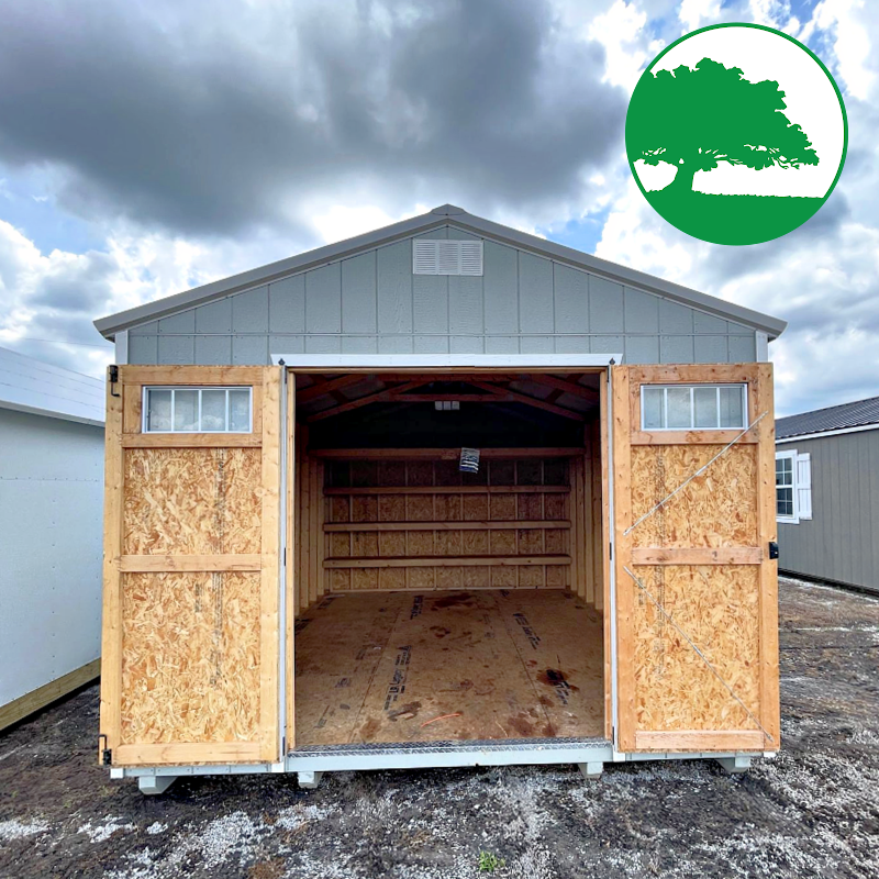 PRE-OWNED 12' x 16' Painted "Utility"