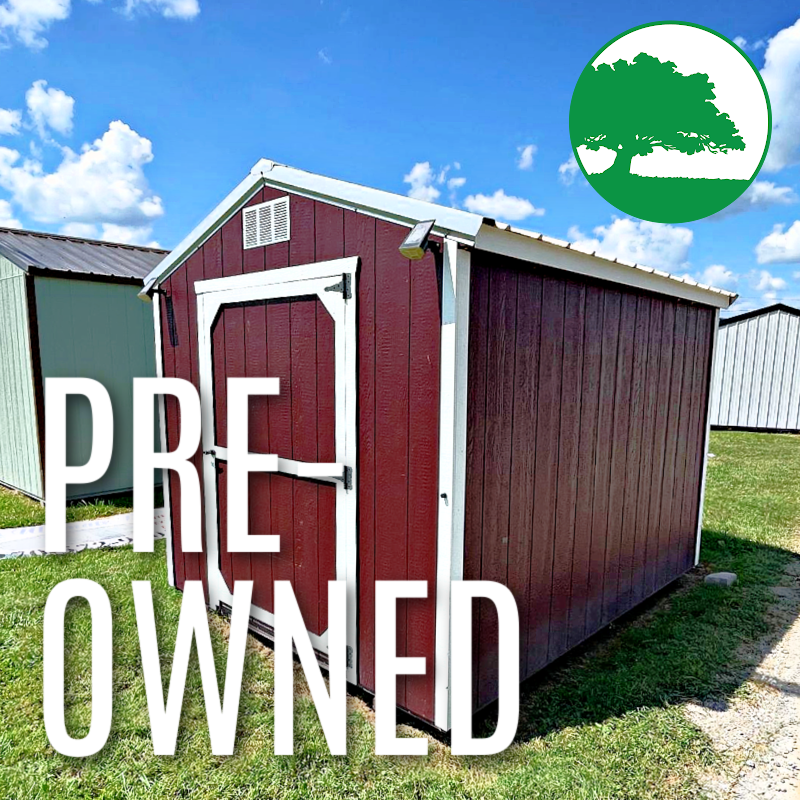 PRE-OWNED 8′ x 10′ Painted “Utility”