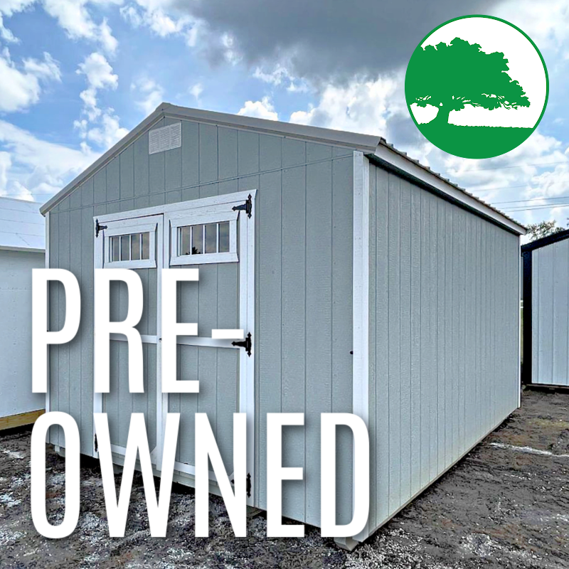 PRE-OWNED 12′ x 16′ Painted “Utility”