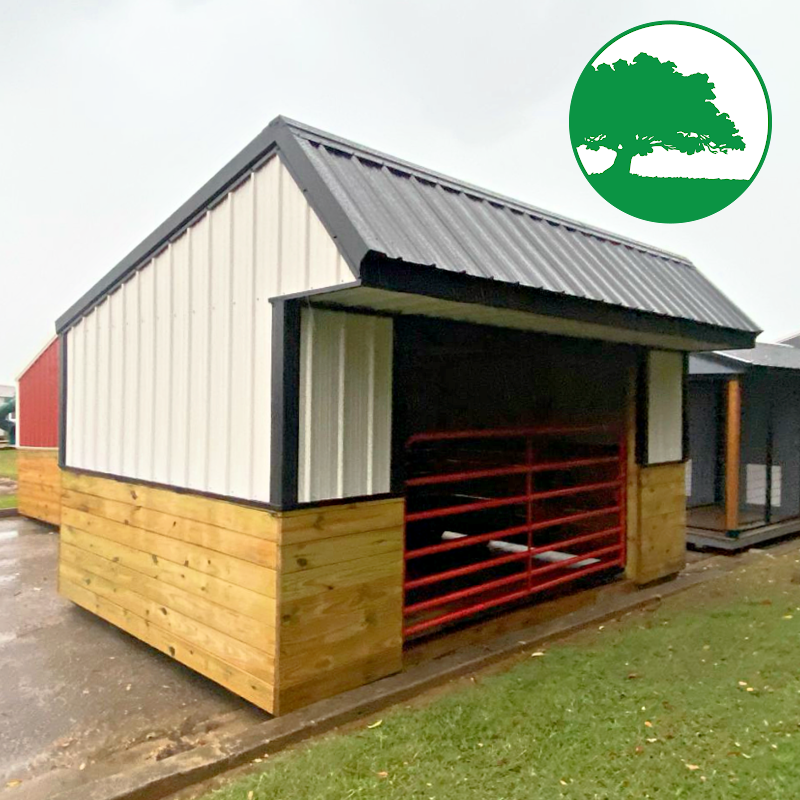 10′ x 16′ Metal “Animal Shelter”