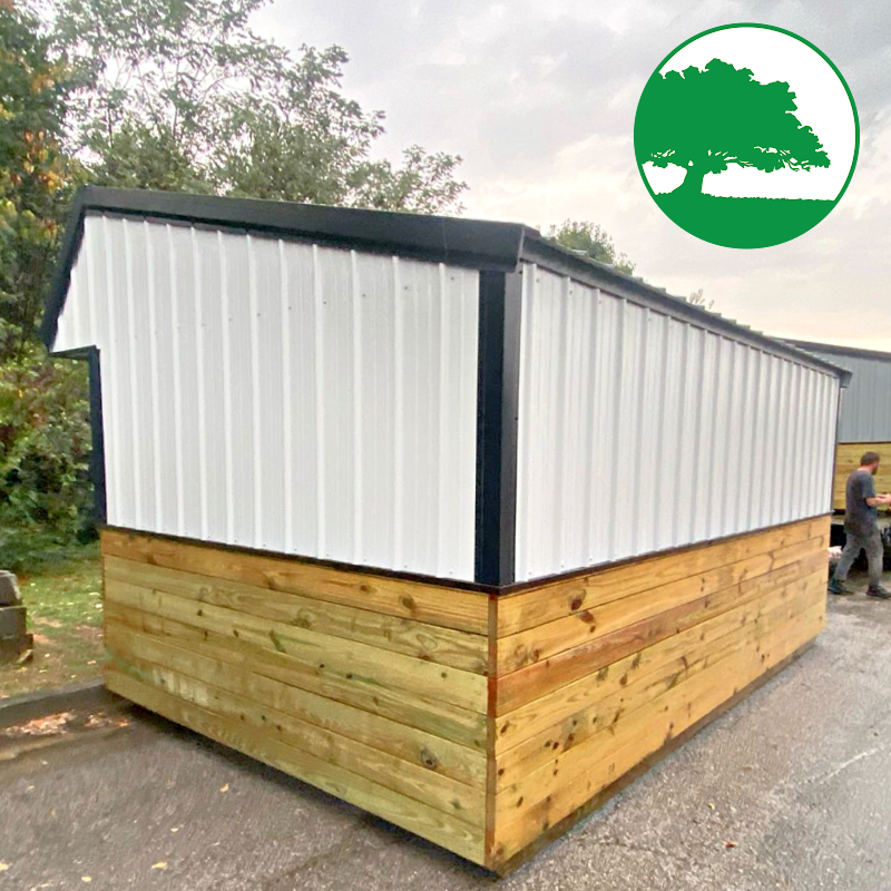 10' x 16' Metal "Animal Shelter"