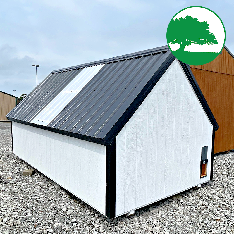 *SOLD*8' x 16' Painted "Chicken Coop"