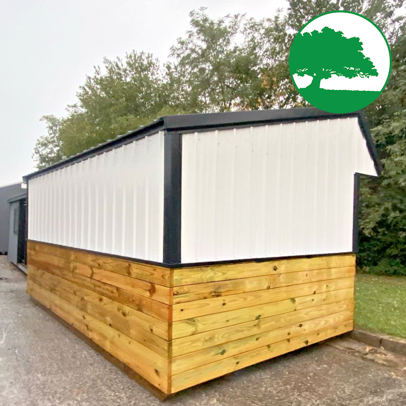 10' x 16' Metal "Animal Shelter"