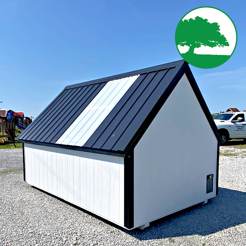 *SOLD*8' x 12' Painted "Chicken Coop"