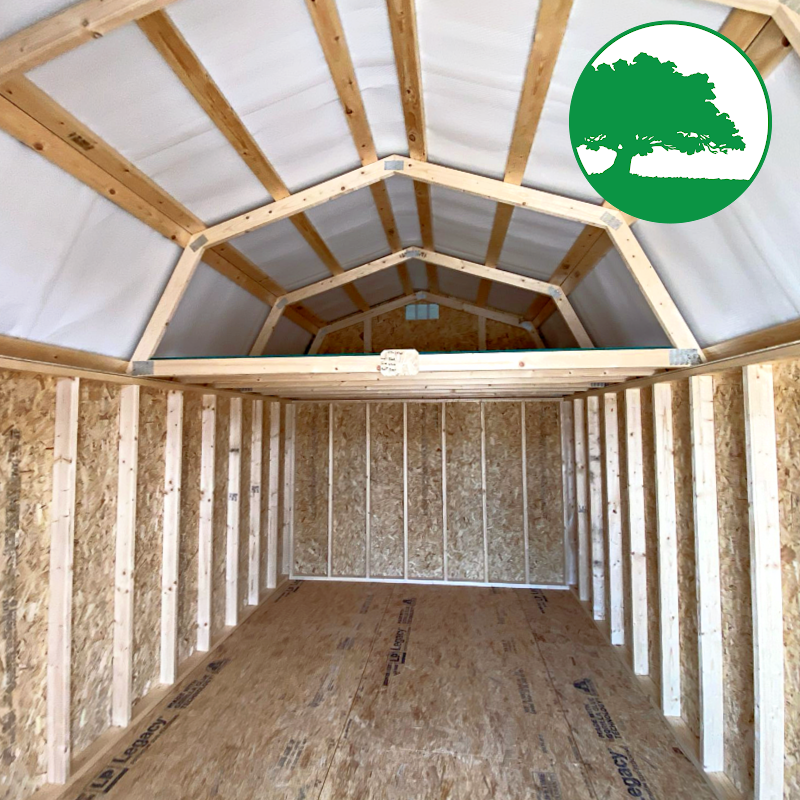 10' x 16' Painted "Lofted Barn"