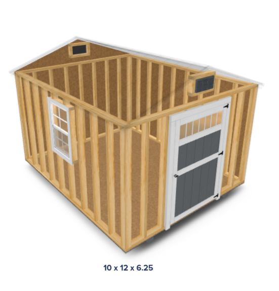 PRE-OWNED 10' x 12' Painted "Utility"