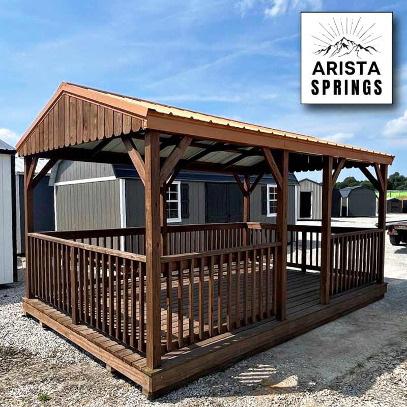 *SOLD*DEMO SALE 10' x 16' "Outdoor Oasis" Pavilion