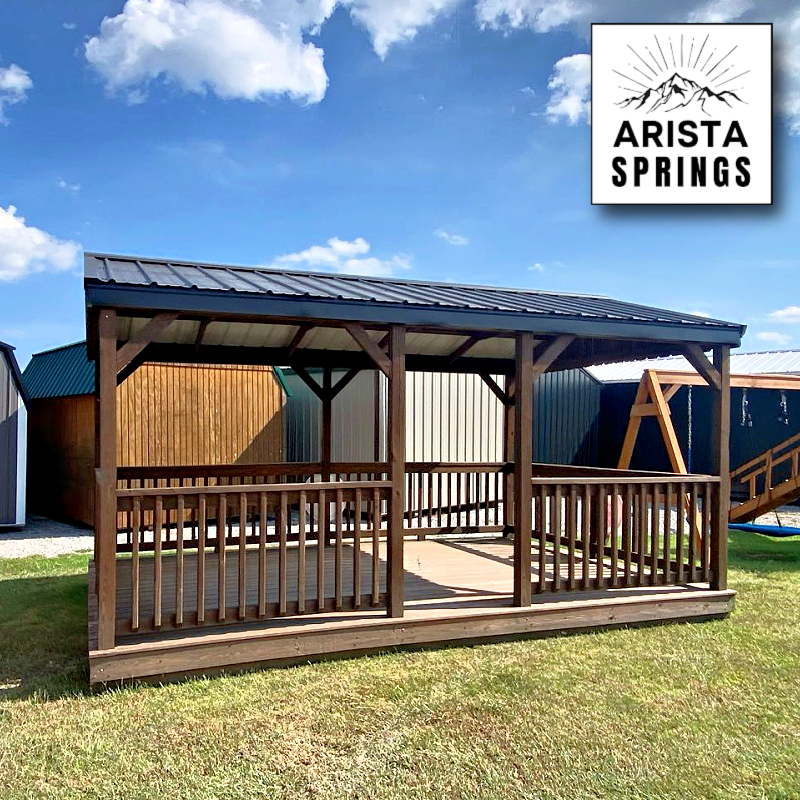 DEMO SALE 10' x 16' "Outdoor Oasis" Pavilion