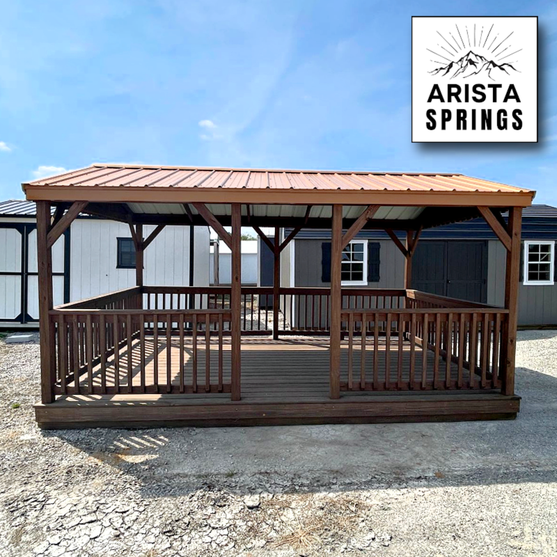 *SOLD*DEMO SALE 10' x 16' "Outdoor Oasis" Pavilion