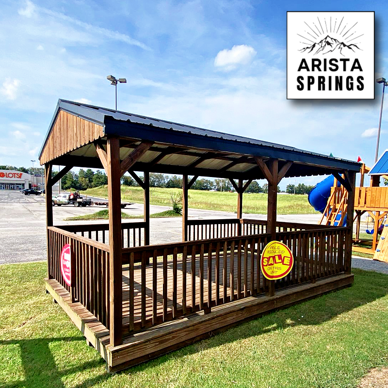 DEMO SALE 10' x 16' "Outdoor Oasis" Pavilion