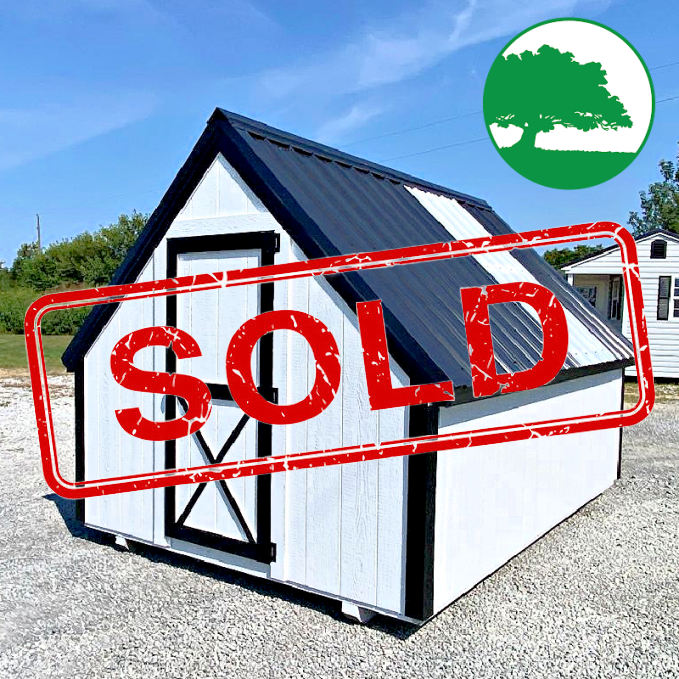 *SOLD*8' x 12' Painted "Chicken Coop"