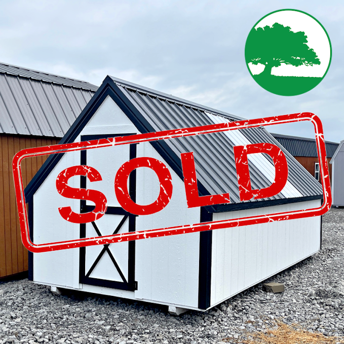 *SOLD*8' x 16' Painted "Chicken Coop"