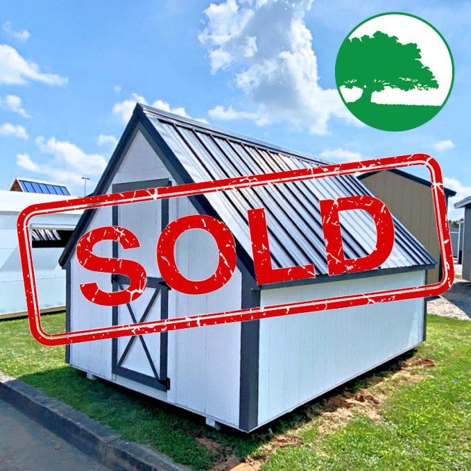 *SOLD*8′ x 12′ Painted “Chicken Coop”