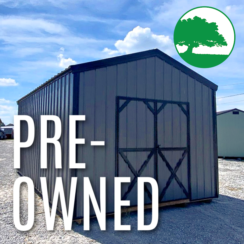 PRE-OWNED 12′ x 20′ Metal “Utility”
