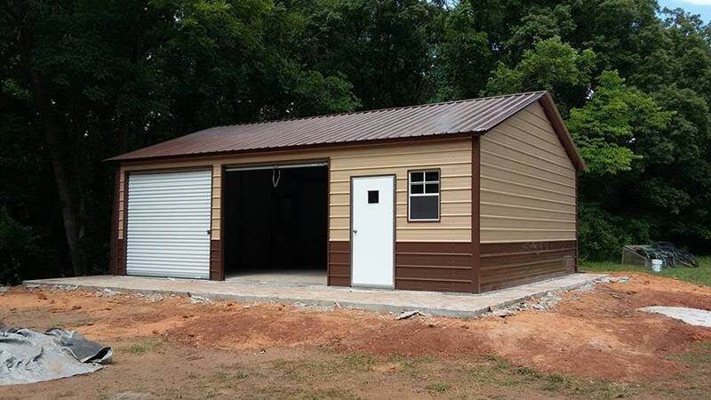 Home Garage with Window