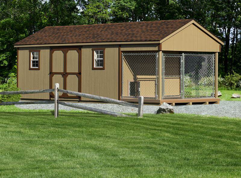 10x24 standard kennel