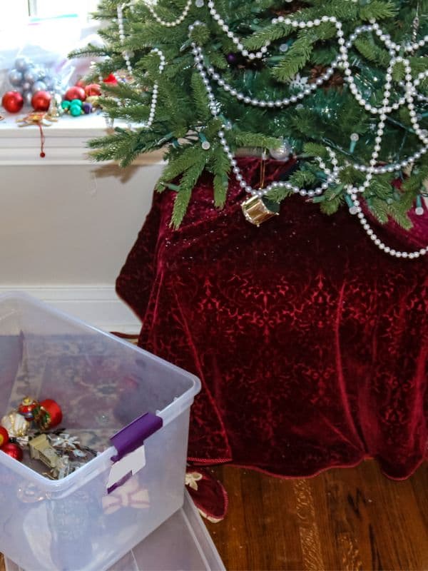 Packing away the holidays 1