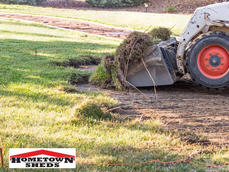 Preparing Your Yard for a shed