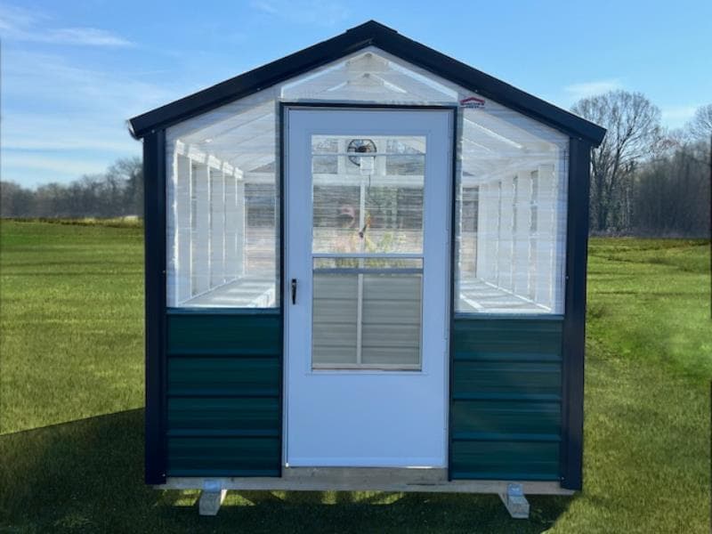 base series greenhouse with wainscot