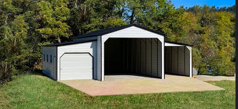 carport and garage