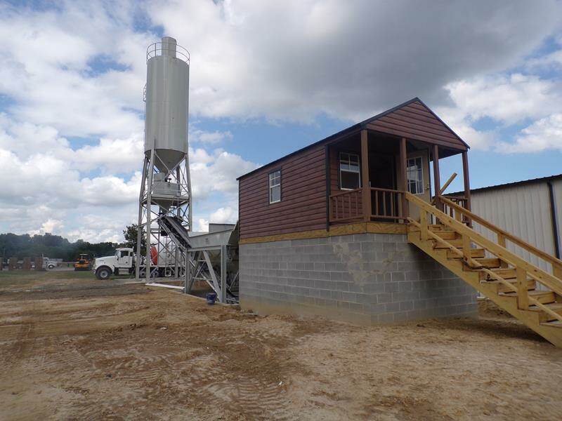 concrete control tower