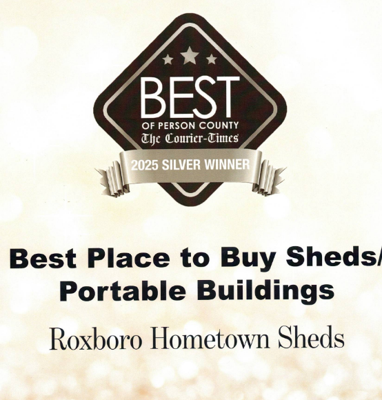hometown sheds roxobor award