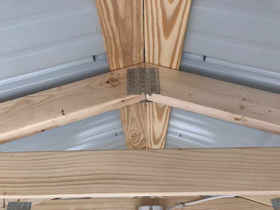 hometown sheds trusses