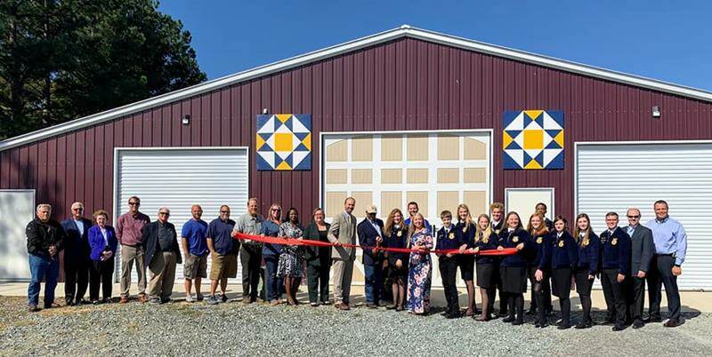 southern guilford ribbon cutting metal building