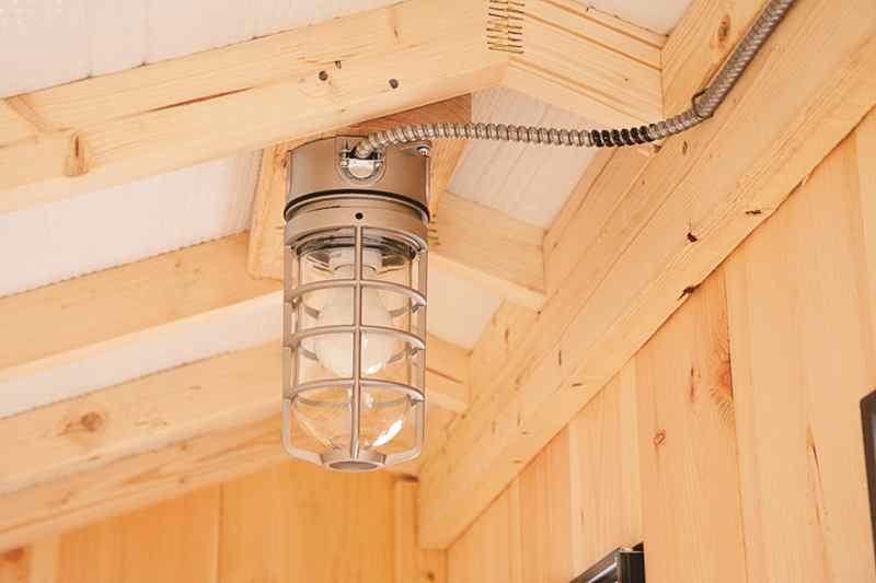 Electric Package Light Installed