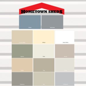 Hometown Sheds Vinyl Siding 300x300