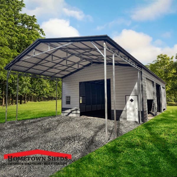 combination carport