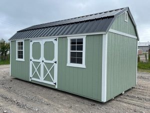custom painted shed 300x225