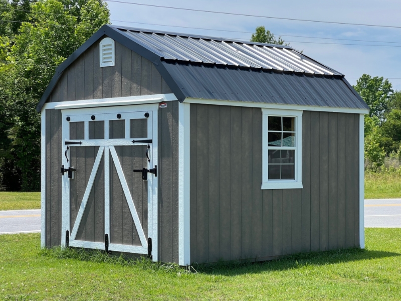 wooden barn rampage door