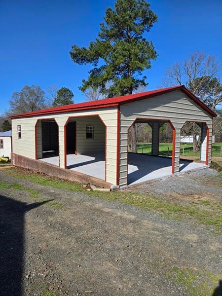 custom carport garage combination