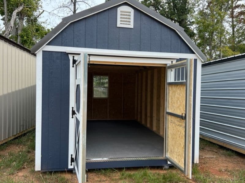 steel framed shed doors