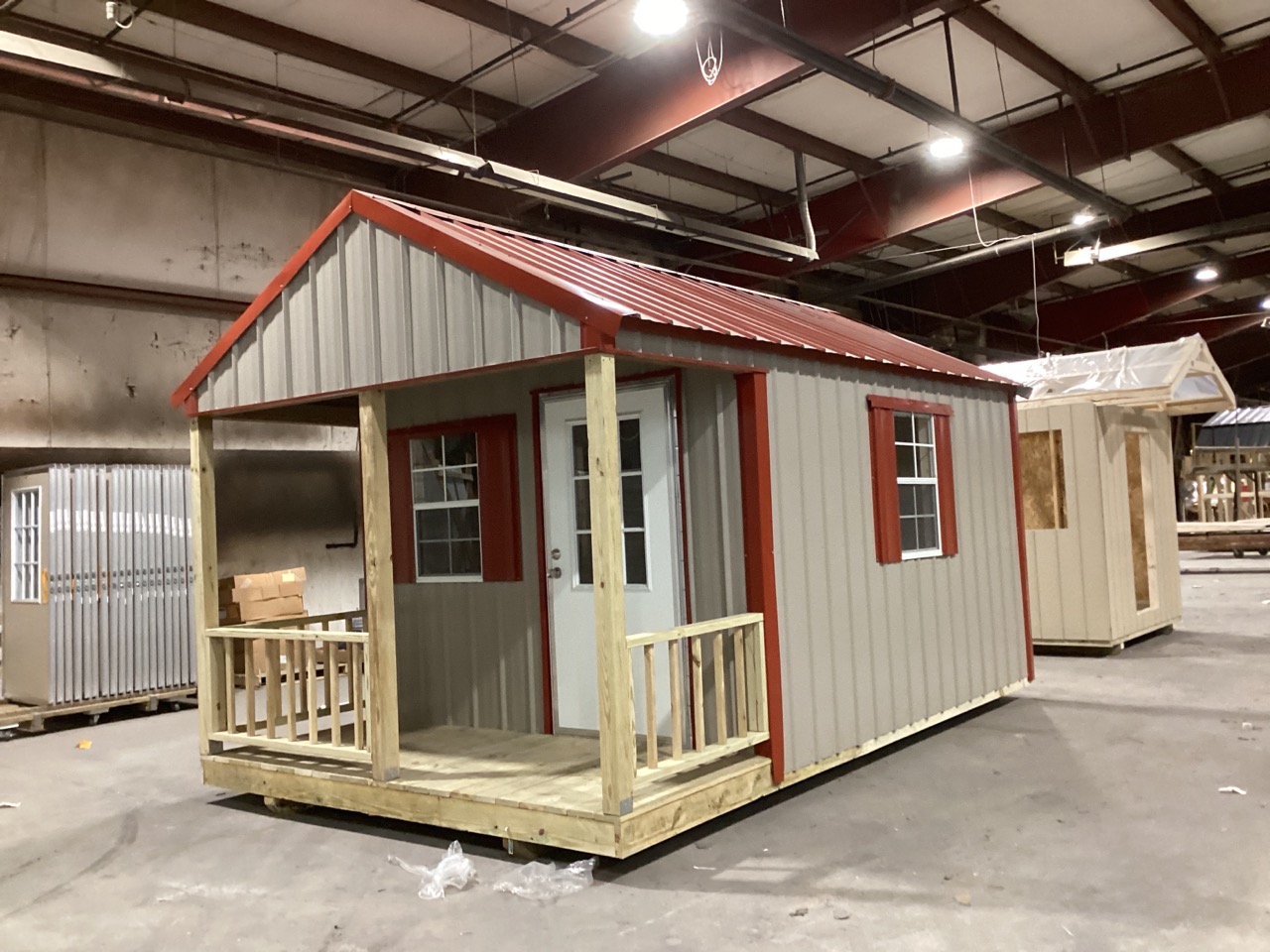 10 X 16 Utility With End Porch
