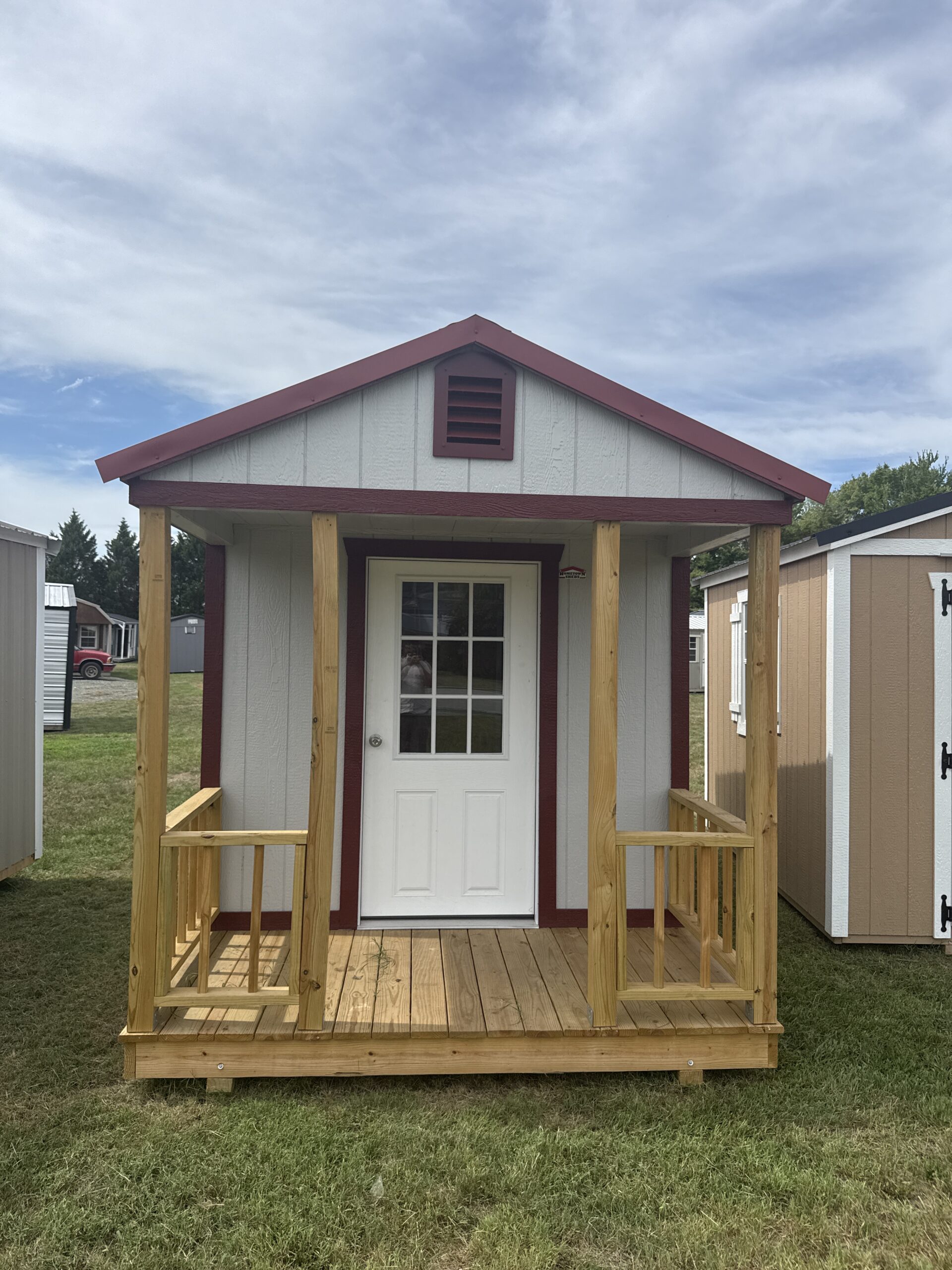 8 X 14 Utility With End Porch