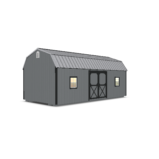12 X 24 Lofted Barn