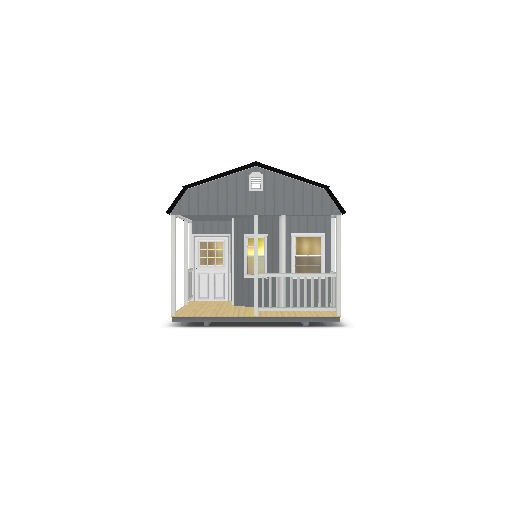 12 X 28 Lofted Barn With Wrap Around Porch
