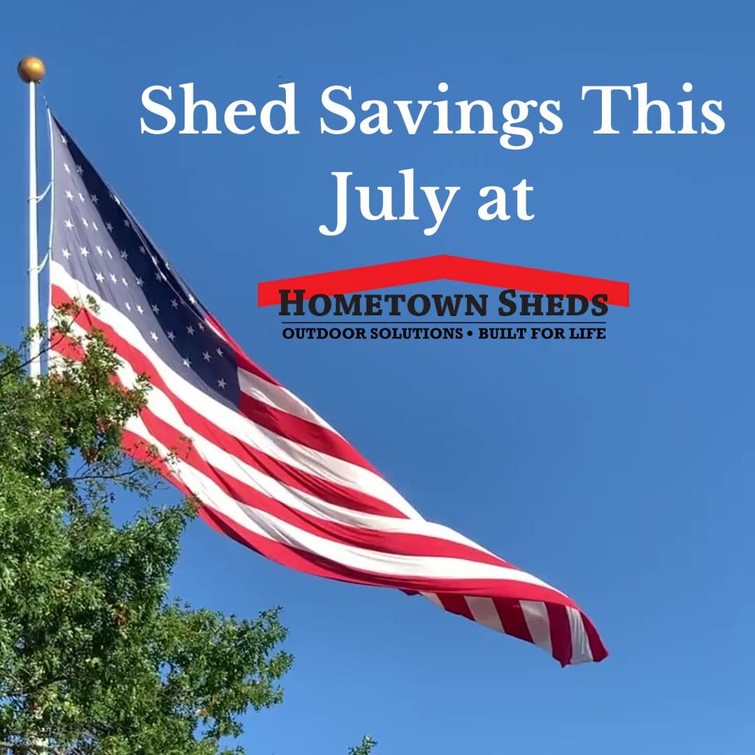 july shed savings