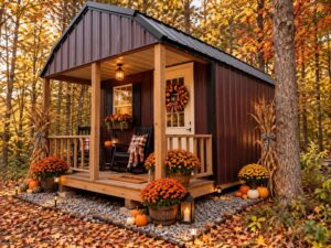 porch model shed
