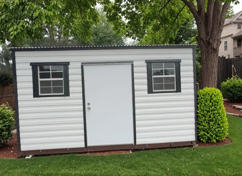 8×14 Metal Side Garden #13539