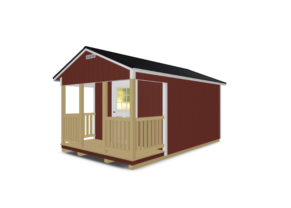 Gable Garden With Porch Brick City Buildings 3D Shed Builder 12 30 2025_03_43_PM