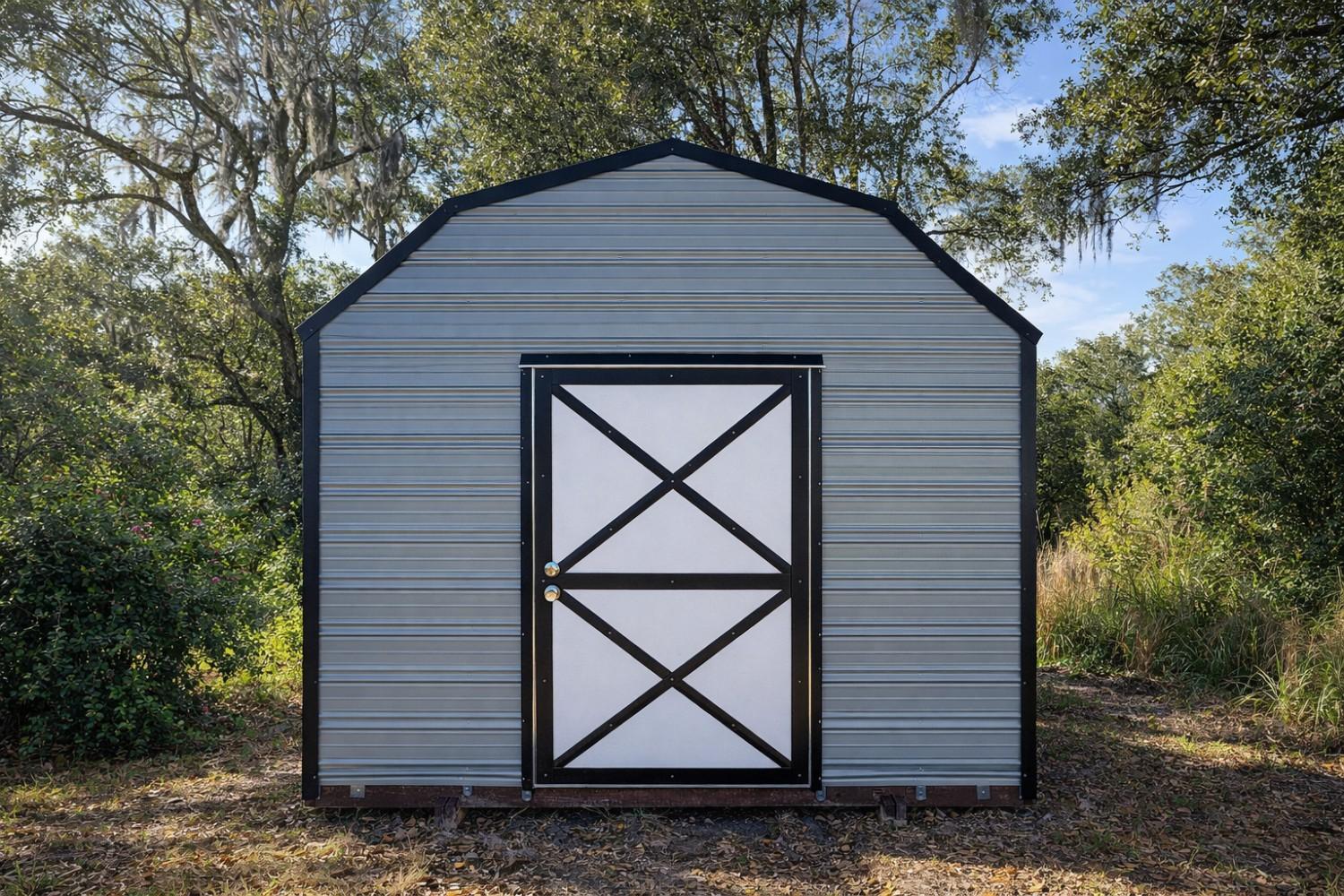 10×16 Lofted Barn with Electric #27160