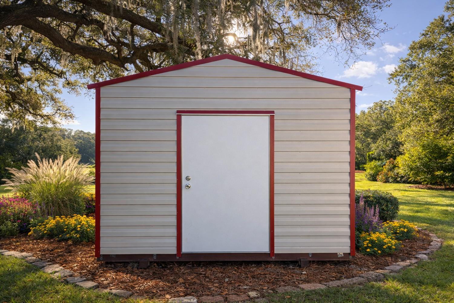 10×10 Garden Shed with Electric  # 27162
